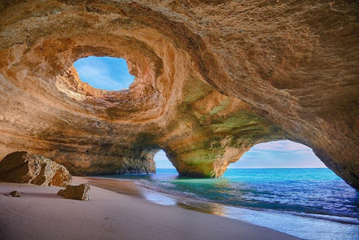 As melhores praias no Algarve